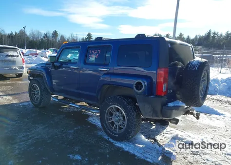 2006 Hummer H3 Suv z USA, uszkodzony, nr VIN 5GTDN136968310191